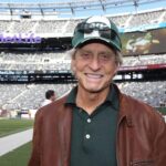 Michael Douglas Instagram - We all want the pandemic to end so we can get back to the things we love, for me, one of those things is rooting for my favorite team, @nyjets! Together we have the power to end the pandemic faster- only if people around the world can get a vaccine. On this International #SportDay, I am proud to support the @unitednations global vaccination effort to help ensure everyone is protected from COVID-19. #OnlyTogether can we end the pandemic and cheer on the Jets again! #UnitedNations 📸: @lasagnakng / @gettyimages