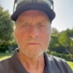 Michael Douglas Instagram - Well we got an eclipse going today. Reminding us how beautiful this world is or how sad our planet is for how we are treating it. Peace everybody! Peace on earth, good will towards men.