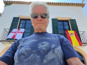 Michael Douglas Instagram - World Cup Fever! split sides