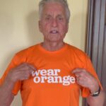 Michael Douglas Instagram – Listen up! Today on June 2 is National Gun Violence Awareness Day. I know, every single day should be Gun Violence Awareness Day. It’s June 2, so you make sure #WearOrange! We’ve got a terrible situation out there, it’s getting worse. June 2, National Gun Violence Awareness Day! This is presented to you by @Everytown for Gun Safety!