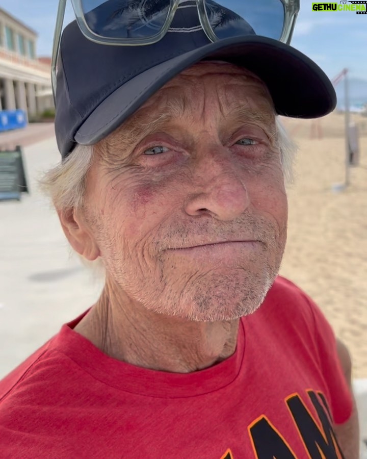 Michael Douglas Instagram - Wow, what a stunning day in Santa Barbara! Hope everybody is having a really good Saturday wherever you might be! All is good I hope! MD