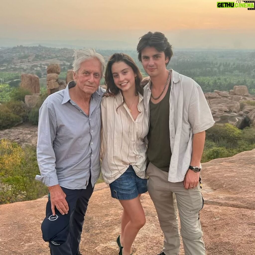 Michael Douglas Instagram - Happy TGIF from 🇮🇳! The family and I wish you all a great final weekend of the year! Mahabalipuram, Tamil Nadu, India