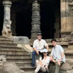 Michael Douglas Instagram – Sightseeing 🇮🇳 with the best @catherinezetajones @dylan__douglas #India Thanjavur