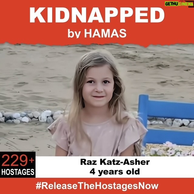 Michael Douglas Instagram - On October 7th, 2-year old Aviv, her 4-year old sister Raz, her mother Doron and grandmother Efrat were kidnapped from their home when Hamas terrorists invaded Israel. Aviv, Raz, their mother and grandmother are among over 229 hostages being held captive in Gaza in unknown conditions for over three weeks. Release Aviv, Raz, Doron and Efrat now! @kidnappedfromisrael #ReleaseTheHostagesNow #BringThemHomeNow