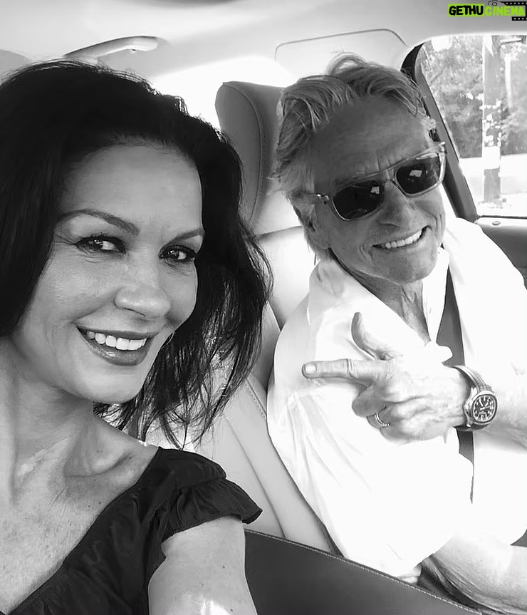 Michael Douglas Instagram - Happy Valentine’s Day to my darling Catherine! I love you so much @catherinezetajones ❤️ #ValentinesDay