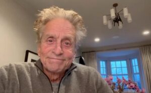 Michael Douglas Instagram - A joyful New Year to you all out there! Happy happy holidays! I don’t know about you, but I miss seeing my friends. Somehow since the beginning of COVID-19, you just don’t see them enough, so that’s my hope for the New Year! As well as peace on 🌍, particularly in the Ukraine 🇺🇦! Wishing you all a Merry Christmas and a Happy New Year! 
Lots of love, MD