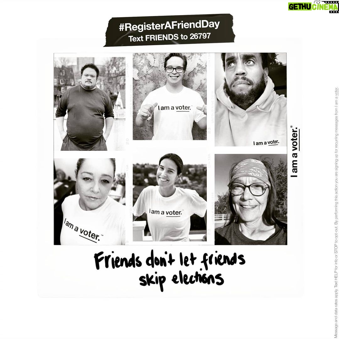 Michael Ealy Instagram - My #stumptown friends decided that with 100 DAYS UNTIL THE ELECTION Friends don't let friends skip elections. Text FRIENDS to 26797 to make sure you are registered to vote. And tag your friends below to remind them to check their registration too. #RegisterAFriendDay @iamavoter @tantoocardinal @tasteofadrian @cobiesmulders @camrynmanheim @mrjakejohnson @colesibus #pdx