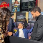 Michael Ealy Instagram - It's been our job as your parents to show you the world and all its possibilities. On this night, it was an honor to see you shine on your own! I thought i was just bringing you to the premiere of your first and favorite superhero. One that I didn't have nor could even dream of when I was your age. I thought that would be enough. My man! To be able to hold your hand throughout this experience was an honor son. In this very moment with my dear friend the incomparable @nischelleturner you, the little man that you're becoming, reached for me and said the most amazing words to her about me and my world stopped! ❤️ You never know what your kids think of you because at your age, you're kind of cagey about your feelings. So for you to open up the way you did meant so much to me. But what really affected me was the way you reached for me with so much pride. I'm so grateful that whoever took this shot caught this magical moment! THANK YOU! We have given you everything we have and we can't always tell what seeps in. However, on this night you revealed so much to me and mom with the most loving gesture and a few simple words that let me know where... where I stand with you. We love you. I love you. Keep shining young King. Boba got u. #BlackPanther #WakandaForever PS... RUN don't walk to go see this movie!