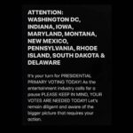 Michael Ealy Instagram - Gotta vote