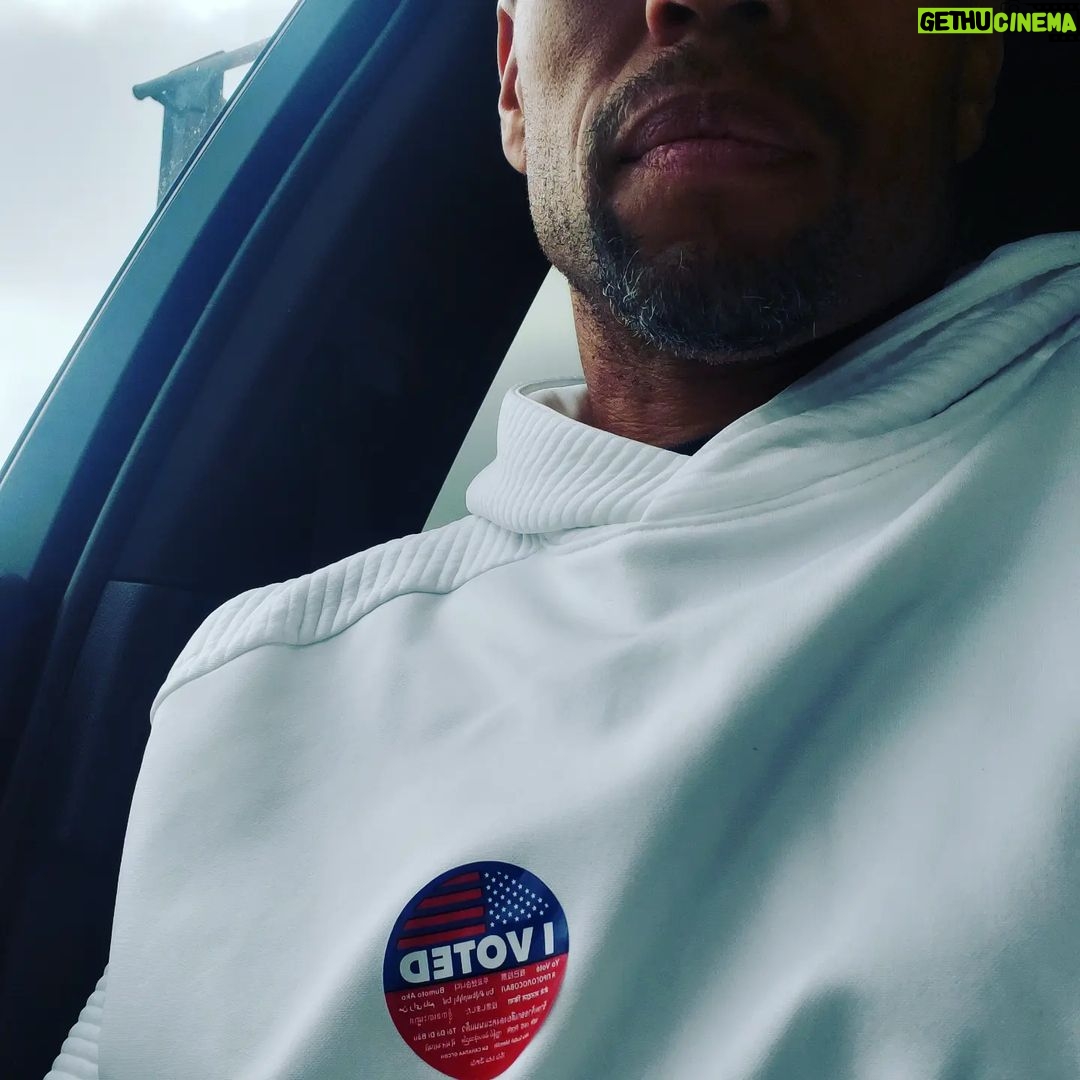 Michael Ealy Instagram - Did I wait til the 11th hour?? Yes. I got two kids so it is what it is. Bottom line: I got it done. Local elections matter. LA today is the last day to get your voice to count and make a difference in your local communities and statewide. Get it done. TODAY. #VOTE