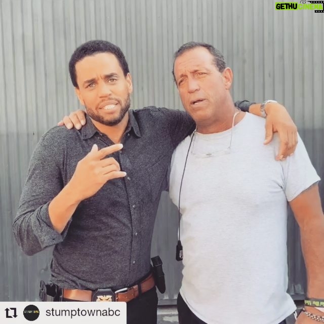 Michael Ealy Instagram - Everyone needs an Uncle Craig!! #Legendinthegame @stumptownabc I love this job!!