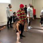 Michael Ealy Instagram - Proud to say I don't know one father who would be afraid to hold down his child this way. Can't say this was the case growing up. It's the little things we do that help raise kings and queens. S/O to all the fathers out there and the fellas who showed up for this class. SALUTE!🙌🏽🙌🏽🙌🏽🙌🏽