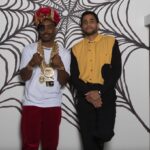 Michael Ealy Instagram - Tre and the Ruler! #boobash Big thx to @mayalieberman