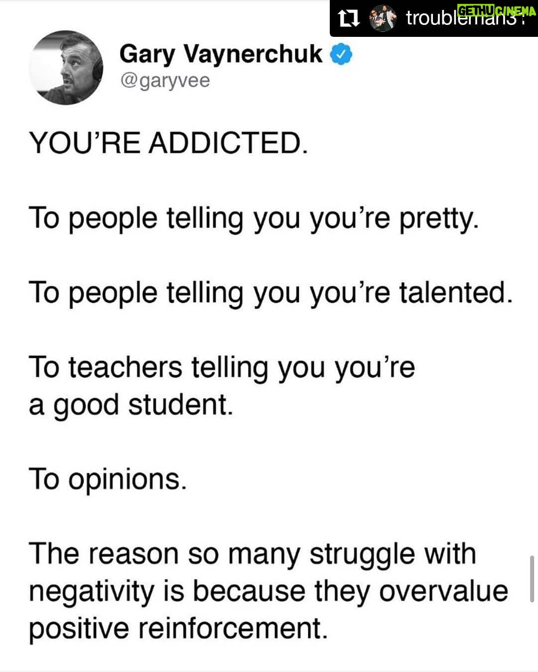 Michael Ealy Instagram - I almost agree. To me Negativity is something to repel unequivocally. However Critique and in some cases Criticism must be distinguished from Judgment. In many cases they can lead to improvement mentally, physically, spiritually, emotionally, and financially. Thoughts?
