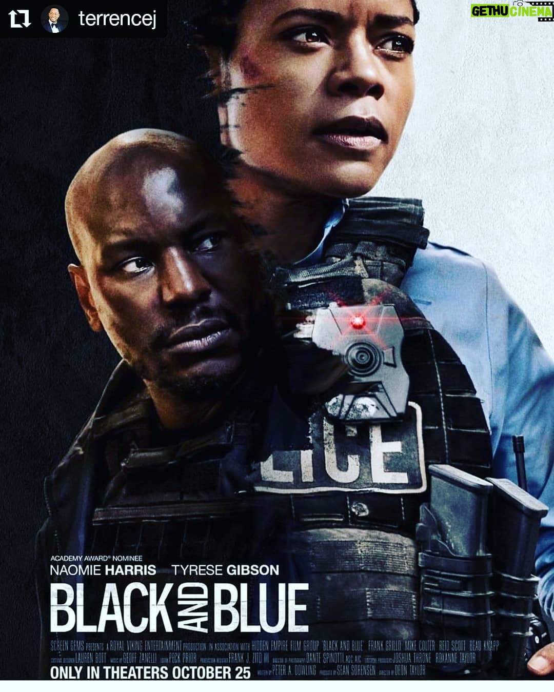 Michael Ealy Instagram - IN THEATERS NOW! When the fam makes a movie!! #blackandblue