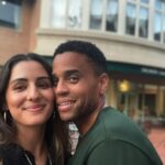 Michael Ealy Instagram - My love This may have been one of the hardest moments I've ever witnessed for you. I've struggled to find the words about the situation in Kabul. I can only talk about what I see on the ground here. You had two kids (postpartum with both) and it simply can't compare to watching your birthplace fall apart. I imagine this loss has a lot do with the nostalgia of your childhood and for that, I'm so sorry. I've felt your sense of loss, confusion, and hurt. I've witnessed you crying in the corner alone just trying to gather yourself. You've turned various rooms in the house into mini command centers. Trying to do everything from sponsor Afghan families to bravely reaching out to any and all connections in an honest attempt to help family members left behind. The devastation you endured the last few weeks has been undeniable. I pray that you have felt seen, heard, supported & free in your space here to be vulnerable and whatever else you needed. I've seen you try to put into words what this ALL means. The worst part may have been watching you try to explain this devastation to Elijah. The silver lining, if there ever was one, being that "grandpa got out!" We love you and we are with u always. We watched you field calls and messages from everyone we know and some you don't. People even reached out to me to check on you and some sent flowers! I'm grateful for all of their well wishes, thoughts, and prayers. For many of them you were the only Afghan they've ever met and yet none of that has deterred you from finding who you are in this moment. None. Watching you begin to pick up the pieces now,  I stand in awe of your quiet strength. I find it beautiful and beguiling. Perhaps what I love most was that you didn't overreact on Social Media or with family. I love that you took it all in first. You took a breathe and educated yourself. If for nothing else, to try and make some sense of it all. Then slowly but surely... you went to work. Since then you've become an advocate and a quiet soldier who's work may not ever been recoginzed by the masses but will continue to feed YOU in ways we may never understand. Perhaps another silver lining. We love you ❤ we got u