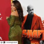Michael Ealy Instagram - Dear @morereginahall despite all the political correctness that exist today, the imagery in this post says it all. You did this on purpose and I love you for it! Your comedy is unmatched in this game! That being said go check out @shaftmovie this weekend! Mad love to @samuelljackson and @timkstory for bringing this classic back!