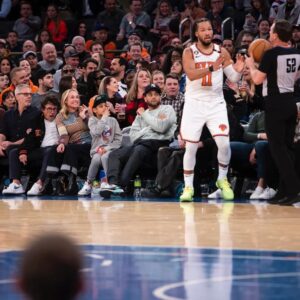 Michael Ealy Instagram - I've been to many games over the course of my life. I've waited 10 years for this one. I'm struggling to find the words that could capture the joy we both felt last night. HUGE THANKS to Dan and everyone over at @thegarden for the hospitality and love! Truly an incredible experience  and night we'll always remember as father and son. 
Thank you @mfarsi for these amazing shots!
Harlem you got next!