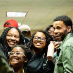 Michael Ealy Instagram - Been too long since I've been able to do a proper press tour. Missing these interactions with the fans. #tbt to #theintruder press tour at my Alma mater @univofmaryland and the mecca @howard1867 @ meagangood