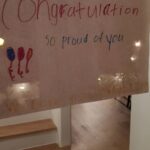 Michael Ealy Instagram - I don't know if I'll ever come up with the right words to describe the feeling I was given this past weekend. I was given an incredible opportunity to give the commencement speech at @dillarduniversity . I want to thank the entire faculty and staff for the love and support. Meeting you all was special. I wanna thank the graduating class of 2021 and ALL their families for giving me the confidence to push through being nervous. Thank you for giving me so much hope for our future!  Seeing the joy in your faces from the moment I arrived to the hugs and pictures after the ceremony reminded me of what truly matters in life. Huge thank you to Dr Kimbrough. (The Hip Hop President!) Our conversations will last me a lifetime and I meant what I said about coming back! #stayready I was nervous because I've never done it before and interestingly enough I wasn't sure if I could.  I gotta admit that having the odds against me felt good. You get comfortable in life sometimes. Always playing it safe and just doing what you're good at or at least what you're known for. It may have been the first time since I graduated that my degree actually helped (real talk.) I also wanna thank my wife @lifeandbread and kids for not only giving the time & space to write my speech but also the incredible welcome home party.  I came home with an honorary doctorate and your signs (taped on the front door) and hugs when I came in were the kinda love dreams are made of. So grateful 🙏🏾❤❤❤ Link to speech is in my bio👊🏽🙏🏽 Mad love to Fred , Arthur, & Aisha for making this happen 🙏🏽