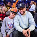 Michael Ealy Instagram - I've been to many games over the course of my life. I've waited 10 years for this one. I'm struggling to find the words that could capture the joy we both felt last night. HUGE THANKS to Dan and everyone over at @thegarden for the hospitality and love! Truly an incredible experience and night we'll always remember as father and son. Thank you @mfarsi for these amazing shots! Harlem you got next!
