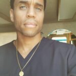 Michael Ealy Instagram - In my next role I play a doctor who saves lives. In reality, I never even went to med school but I do the best I can to help. On this #GivingTuesday I want give love to those who are actually saving lives everyday here in Los Angeles. @stannestoday today is a social service agency and a safe place for young women age 13-24 in one of LAs most vulnerable communities. From providing housing to those that are chronically homeless to early childhood education for the littles, the work being done at St. ANNES is indeed special to my heart (hence the medallion!) My better half @lifeandbread works closely with the organization to help better the lives of young mothers at @stannestoday. With her program #BreakBread she, Chef Courtney, and Jen Prakash have worked tirelessly to teach young mothers how to make healthy food options for their families that are affordable and sustainable. @stannestoday personifies giving back. They do the work day in and day out. Their commitment to those in need is unparalleled and deeply personal. Times are tough for us all but if you have something to give today then let's #AllRise. Again if you can pls purchase this beautiful medallion from @foundrae at @brokenenglishjewelry to support the much needed work being done by St Annes. 💯 percent of the proceeds goes directly to @Stannestoday and helps to put a smile of the faces of these young people and helps them take one step at a time towards a better future for them and their families!! 🙏🏽🙏🏽
