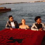 Michael Evans Behling Instagram - The happiest weekend I’ve had, thanks to @armanibeauty & the beautiful people who made it all possible ❤️ @armanibeauty #acquadigio #armanibeauty #Venezia80 Venice, Italy