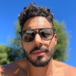 Michael Evans Behling Instagram - 102° Valley days. Los Angeles, California