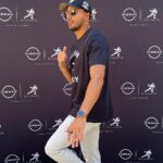 Michael Evans Behling Instagram - Heisman #nissanpartner Las Vegas, Nevada
