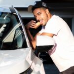 Michael Evans Behling Instagram – Get in  Losaaa we’re getting donuts in my Pathfinder @nissanusa #NissanPartner Los Angeles, California
