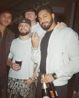 Michael Evans Behling Instagram - December, meet Jan.