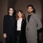 Michael Evans Behling Instagram - Giorgio Armani ‘24 Fall/Winter Men’s Fashion Show 🤎🤍 Milan, Italy