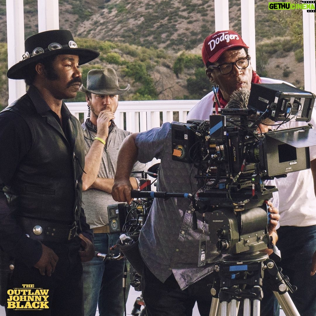 Michael Jai White Instagram - Behind the scenes from Outlaw Johnny Black, which is now available to watch. Link in my bio for streaming information and more exclusive content on Patreon.