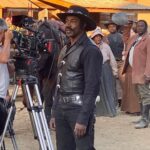 Michael Jai White Instagram - Some behind the scenes of #outlawjohnnyblack coming to THEATERS ONLY SEPTEMBER 15th! 🎥🎬🍿🤠 #michaeljaiwhite #director #action #western #martialarts #drama #film #comingsoon #movies #samuelgoldwyn #newrelease