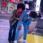 Michael Jai White Instagram - FBF: Repost @iamgillianwhite How “Grown Folks” Get Down! Black Dynamite & Foxy White style! 🤣🤣🤣🕺🏾💃🏽 #FBF #BlackDynamite #FoxyWhite #NYC #GrownFolks #groovin #goodtimes #husbandandwife #powercouple #blackculture #love #saturday #saturdayvibes