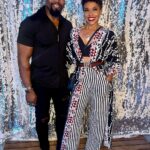 Michael Jai White Instagram - Good times with my wife @iamgillianwhite at @msshaunrobinson birthday party last night…..(When it comes to putting outfits together Gillian’s motto is always “Ya gotta cooooooorrdinate!”) 😂😂