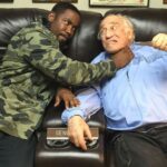 Michael Jai White Instagram - RIP to the Legend #Gene LeBell. He was a walking Martial Arts, Stunt and Hollywood Icon who’s real life story would seem like fiction. I was so blessed to learn from his technique but even more from his great historical wisdom and colorful storytelling! He lived less than a mile from me and gave impromptu gifts upon visits, like the big-ass flashlight that has sat on our nightstand for nearly a decade! I will always celebrate the light you’ve given to us all, Judo Gene LeBell!