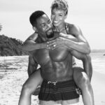 Michael Jai White Instagram - REPOST: Happy Anniversary to my bestie, my ride or die, the love of my ENTIRE life, my travel buddy, my confidante, my fitness coach, my dance partner, the beat to my heart, the icing on my cupcake 🧁 and the protein to my shake ….I’m so happy to call you MY WIFE! @iamgillianwhite 7 down and a lifetime more!!! 🥂🥂 ❤️ (We don’t drink alcohol…that’s club soda and cranberry juice in those little glasses). 😂🥰🥰🥰 #anniversary #happyanniversary #husbandandwife #couplegoals #powercouple #love #blacklove #dynamicduo #michaeljaiwhite #gillianwhite