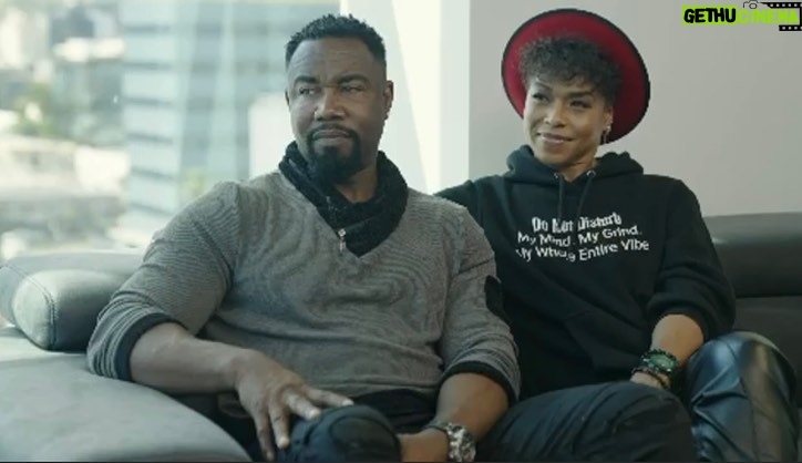 Michael Jai White Instagram - Swipe ⬅️ to see our recent interview with @iamkenwuanmeeks. Some people never believe me when I say my wife @iamgillianwhite and I are hopelessly in love and don’t argue. I don’t give a damn what negative people think especially when the positive folks share their appreciation and we keep meaningful fellowship with them. Negative minded people are their own punishment so I give them no energy. We’ve all had to live though trauma and my wife and I love to help folks by explaining how we’ve gotten through ours. #love #couplegoals #husbandand wife #powercouple #nonegativity #noego #blacklove #marriagegoals