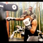 Michael Jai White Instagram - Training with my wife @iamgillianwhite and getting those techniques and body mechanics right! FYI…she hits like dude. Seriously. 😳👊🏾👊🏾🤣 #badasswife #powercouple #couplegoals #boxing #fight #training #DynamicDuo #gillianwhite
