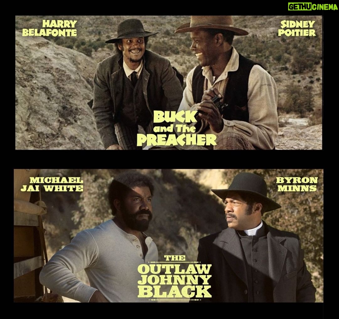 Michael Jai White Instagram - Sidney’s Spirit Lives On! When I received the news of Sidney Poitier’s transition, besides being devastated, I felt the shared weight of the baton passed to my peers and myself. You see I personally have been so affected by the majesty of Mr. Poitier that his actions have shaped much of my professional life. His principles of not accepting roles that were beneath him or degraded his people was something that Denzel took to heart when he directly told to me one day: “Your career will be shaped by the roles you REFUSE more than the roles you choose.” Mr. Poitier did far less movies than anyone close to his stature but he chose to “do the kind of films that would make a comment.” I humbly chose to do this as well with a film that is in direct homage to Mr. Poitier himself. In my follow up to Black Dynamite, 2022’s The Outlaw Johnny Black is not only fashioned as a direct tribute to Poitier’s Buck And The Preacher but the tone of the film is in the family friendly spirit of the Poitier/Cosby buddy films, Uptown Saturday Night, A Piece Of The Action and Let’s Do It Again. I want to give our new generation a bit of the feeling I had growing up watching this giant of class, talent and authority. #sidneypoitier #rip #blackexcellence #westerns #outlawjohnnyblack #michaeljaiwhite