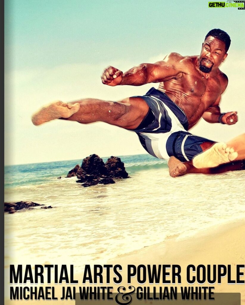 Michael Jai White Instagram - Check out my wife @iamgillianwhite and I on the cover of Martial Arts Extraordinaire magazine representing BADASS Couples in The Martial Arts…oh, I mean Couples In The Martial Arts! 😂🤜🏾🤛🏾👊🏾🥋 Go to https://fliphtml5.com/zuwwi/euwz to read our 5 page cover story on training together, acting and producing films together and how we keep our love strong! ❤️💪🏾 #martialarts #martialartist #powercouple #mma #film #actors #couplegoals #love #husbandandwife Photos: @kemwestphoto