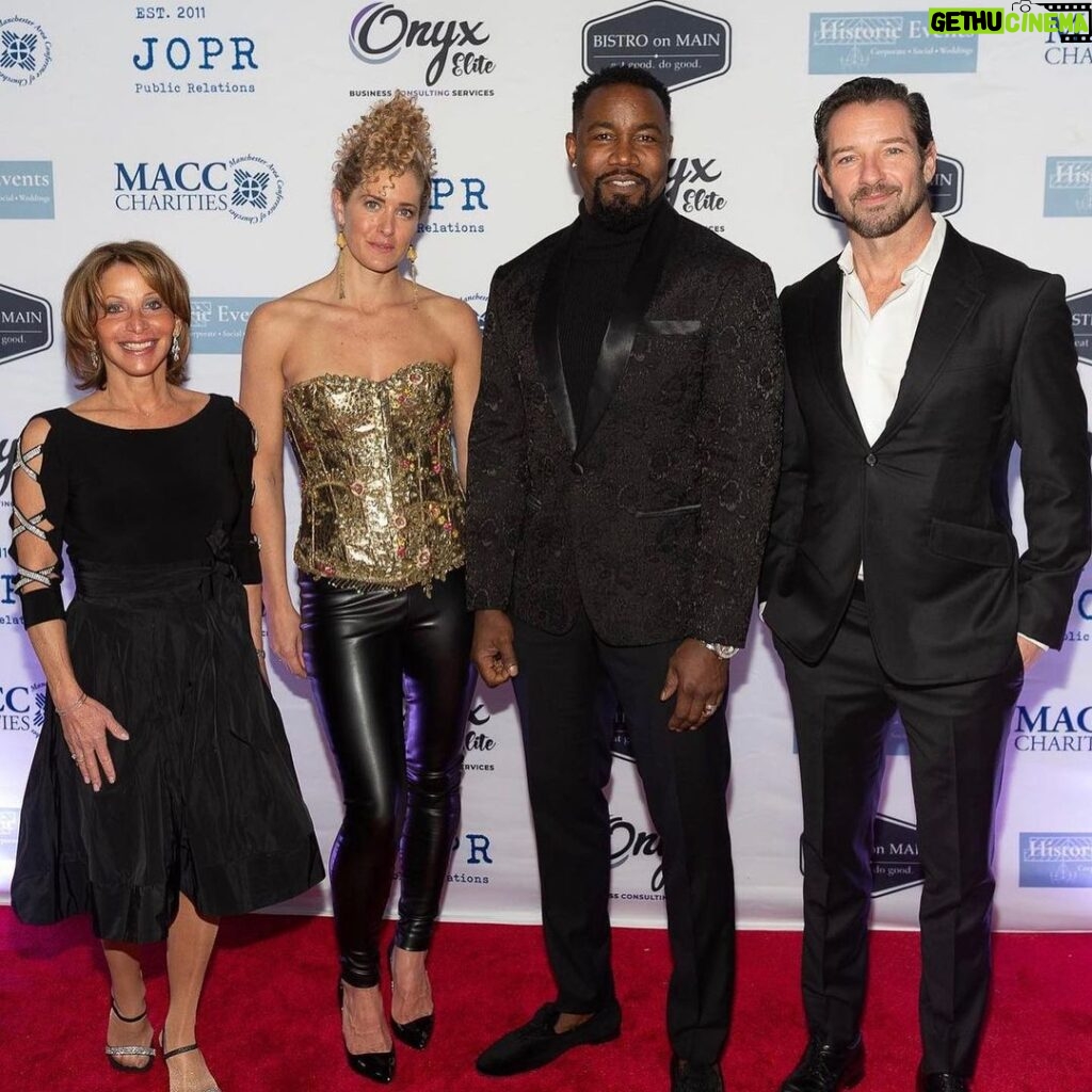 Michael Jai White Instagram - It was such an honor to co-host the First Annual Rose Gala this weekend in Connecticut. I want to give a huge shout out to the MACC Charity, the organizers Jane Owen PR and Onyx Elite and the fantastic group of people who came out to support, which included the Mayors of West Hartford, Manchester and Bloomfield, the Connecticut State Treasurer, Olympic Gold Medalist Lindsey Jacobellis, Netflix’s Daym Drops, and fellow actor Ian Bohen as well as the rest of the night’s amazing, philanthropic attendees. It was a beautiful night, with amazing food from the restaurant Bistro On Main that gives back to the community, and a stunning performance by The Ballet Theater Company. I was so thrilled to be included and I hope that Jaigantic Studios can be involved in many more such amazing purposeful events in the future. @sharicantor @teamrundw @lindseyjacobellis @ianbohen @officialdaymdrops @janeowenpr @onyxelitellc @historicevents_banquets @therealbigmacc @dancebtc #macccharaties #kindnesswins #nohungerformachester @bistroonmain867