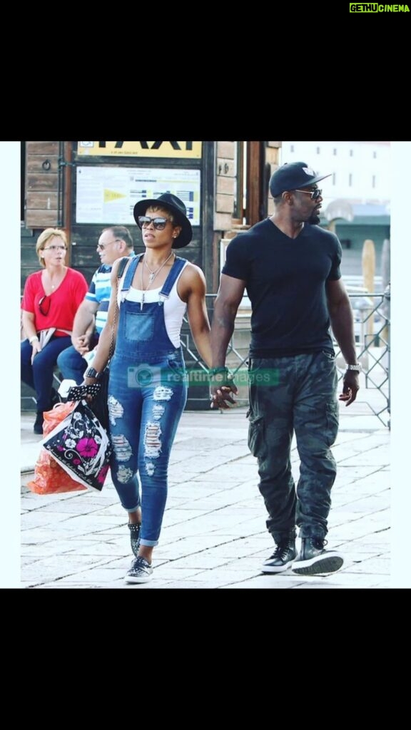 Michael Jai White Instagram - Throwback memory of walking the streets of Venice, Italy with my ❤️, @iamgillianwhite…FYI….these photos were unknowingly taken by paparazzi and we saw them later on the internet! 😂 #love #powercouple #couplegoals #husbandandwife