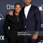 Michael Jai White Instagram - At the premiere of NatGeo’s Genius: MLK/X last night with my wife @iamgillianwhite . These two exceptionally talented and humble young men @kelvharrjr and @aaron_pierre1 have stand out performances as Martin Luther King and Malcolm X…and meeting both of them was a pleasure. Go check out MLK/X Feb. 1st on @natgeotv @disney @hulu. #NatGeoMLKX #blackhistory #blackhistorymonth Samuel Goldwyn Theater