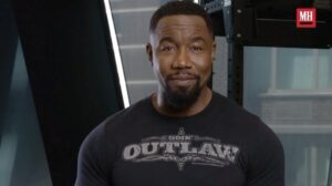 Michael Jai White Instagram - Check out my new @menshealthmag workout interview where I share some workout tips and go see my new movie #outlawjohnnyblack while it’s still in theaters! #menshealth #fitness #fitnessmotivation #workout #lifestyle #health #wellness #michaeljaiwhite