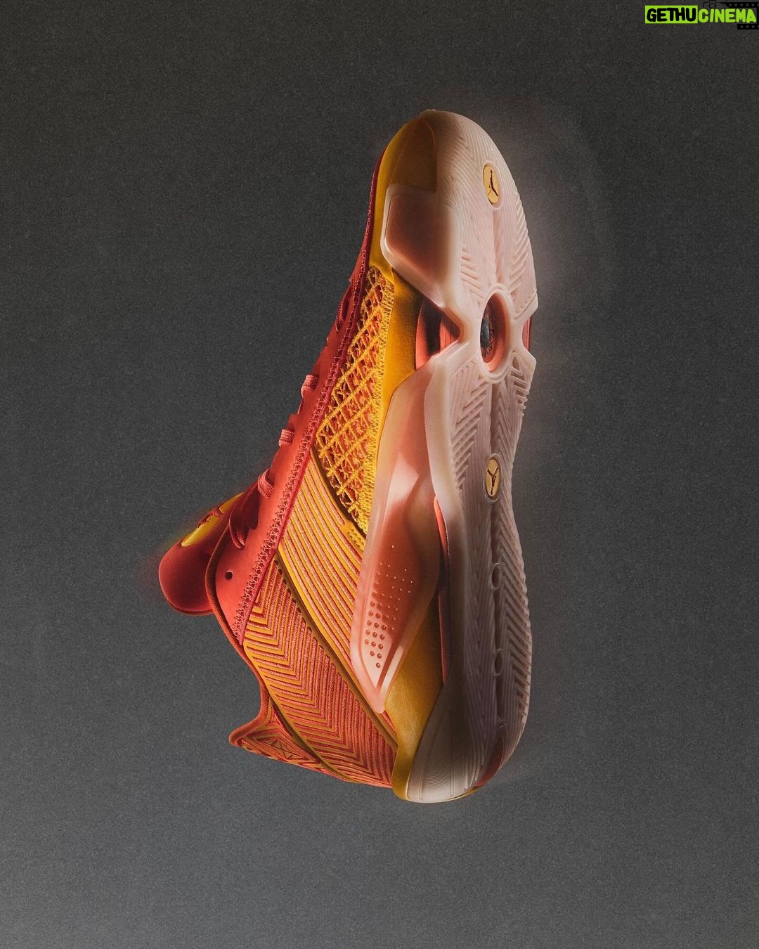 Michael Jordan Instagram - Rule the court with the Air Jordan XXXVIII Low ‘Heiress’. Tuned for the ground game, ‘Heiress’ lights up your flight with radiant orange tones and court-ready tech designed for mobility and explosiveness. Check out IG Shop to shop.