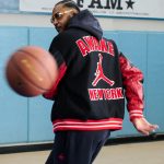 Michael Jordan Instagram - Back in Brooklyn, where legends begin with @carmeloanthony and the new Jordan x Awake NY drop. Inspired by the resilience and creativity that defines New York City, this collection brings Awake NY’s distinctive cultural spirit and sensibility to the Jordan Air Ship and signature apparel styles. Dropping 3/9 at @awakenewyorkclothing. Brooklyn, New York