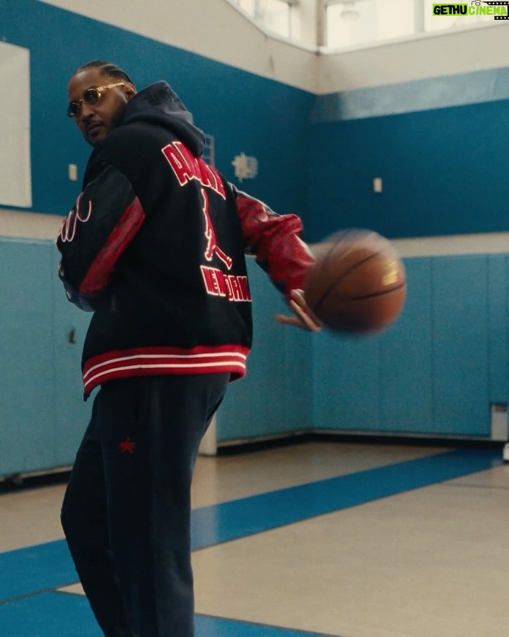 Michael Jordan Instagram - Back in Brooklyn, where legends begin with @carmeloanthony and the new Jordan x Awake NY drop. Inspired by the resilience and creativity that defines New York City, this collection brings Awake NY’s distinctive cultural spirit and sensibility to the Jordan Air Ship and signature apparel styles. Dropping 3/9 at @awakenewyorkclothing. Brooklyn, New York