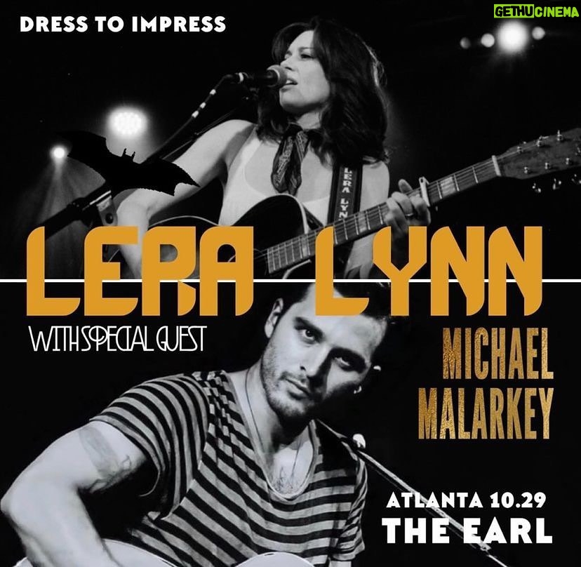 Michael Malarkey Instagram - 🕷 This SATURDAY (10/29): Halloween show with the wonderful @leralynn in East Atlanta @badearl! See you there in yer spooky best… 👻 🎃